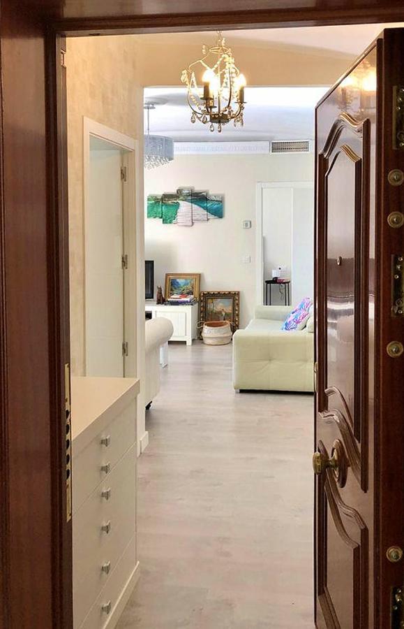 Apartamento A 50 Metros De La Playa Malagueta Con Vistas Al Mar 马拉加 外观 照片