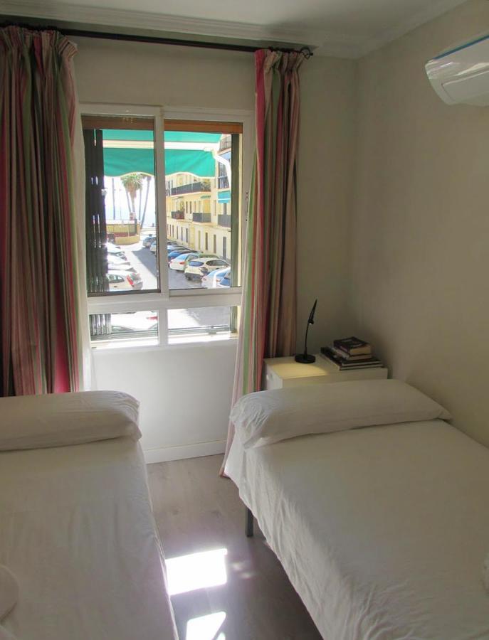 Apartamento A 50 Metros De La Playa Malagueta Con Vistas Al Mar 马拉加 外观 照片